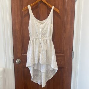 Jen's Pirate Booty White High Low Dress
